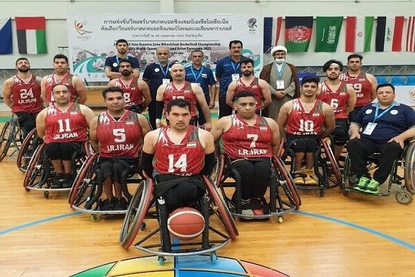Iran's wheelchair basketball into 2022 IWBF semi-final