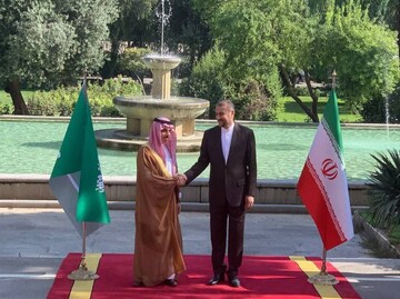 Iranian, Saudi FMs meet in Tehran