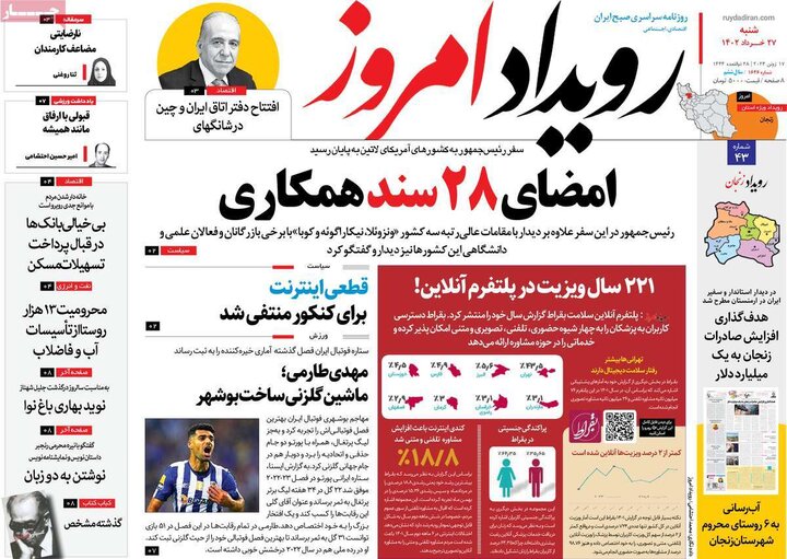 روزنامه های اصفهان