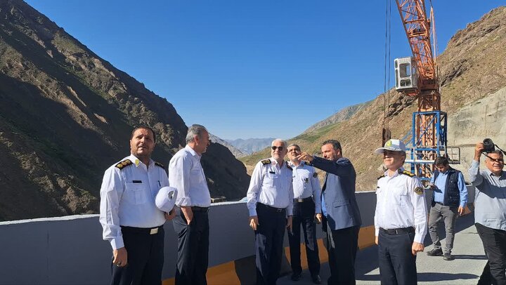 بازدید رئیس پلیس راهور فراجا از اتوبان تهران-شمال