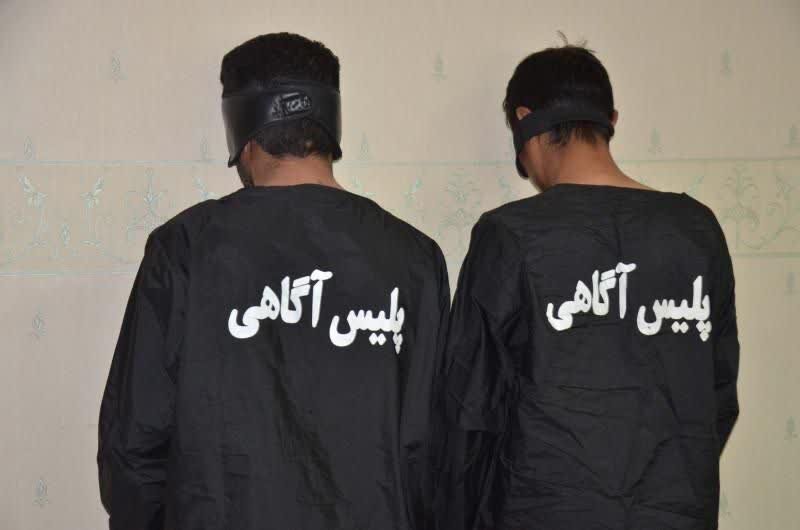۲ عامل اصلی ایجاد رعب و وحشت در سلطان آباد دستگیر شدند
