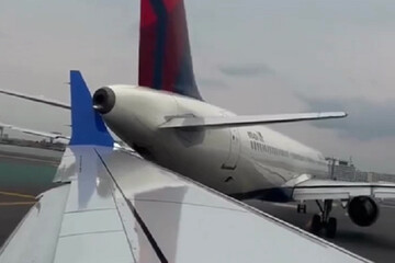 VIDEO: 2 planes collided at Boston airport