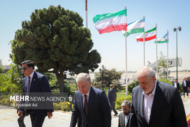 Uzbekistan President arrives in Tehran