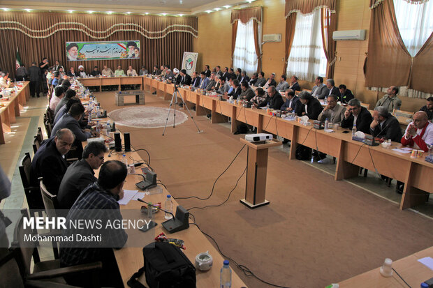 
Interior minister's visit to flood-hit areas in Ardabil
