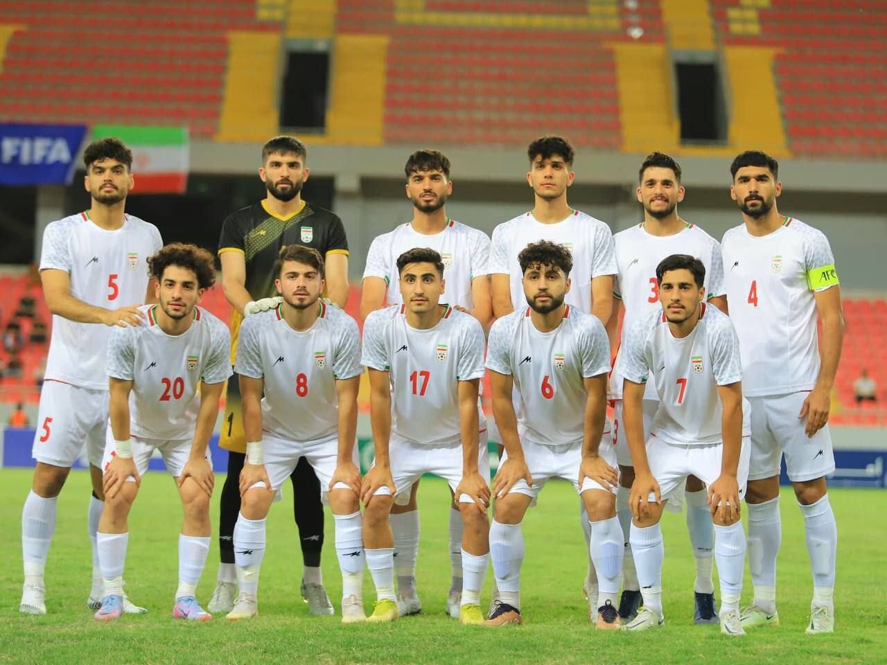 اعلام ترکیب تیم فوتبال امید ایران مقابل اردن