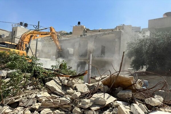 ۱۲ بنای غیرمجاز در روستای شموشک گرگان تخریب شد