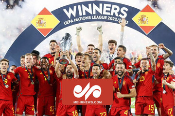 VIDEO: Spain wins UEFA Nations League