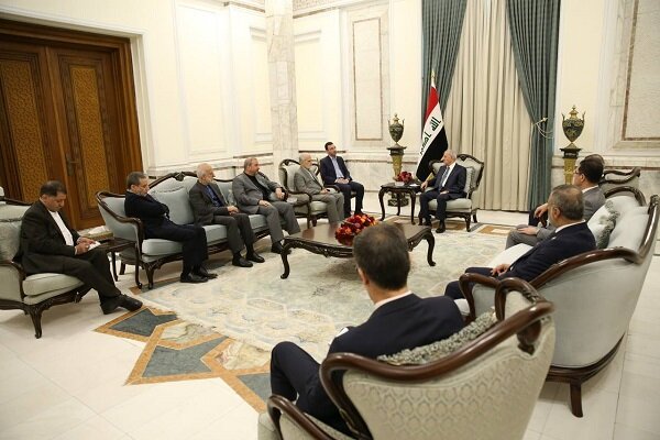 Iraq president lauds Iran constructive role in bilateral ties