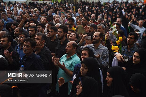 تشییع پیکر شهید «عیسی شجایی» 