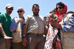 بازدید دستیار دبیرکل سازمان ملل متحد از تالاب صالحیه