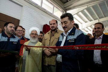 افتتاح کارخانه سیم‌لاکی اشراق وابسته به گروه صنعتی ایران ترانسفو