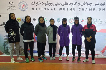 دختران ووشو کار خراسان شمالی در انتخابی تیم ملی حاضر شدند