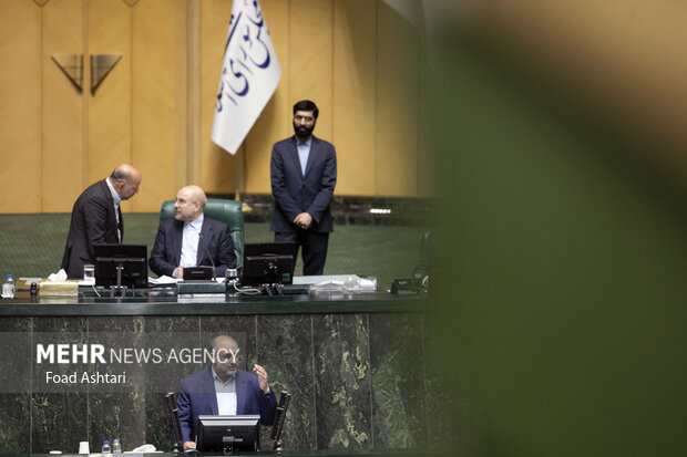 علی نیک بخت وزیر پیشنهادی جهاد کشاورزی در جلسه رای اعتماد حضور دارد