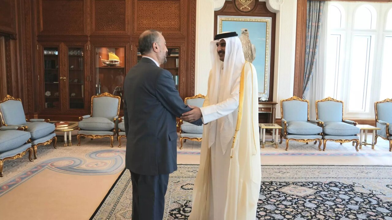 خطے کے مسائل حل کرنے میں قطر کا کردار قابل قدر ہے، ایرانی وزیر خارجہ کی امیر قطر سے گفتگو