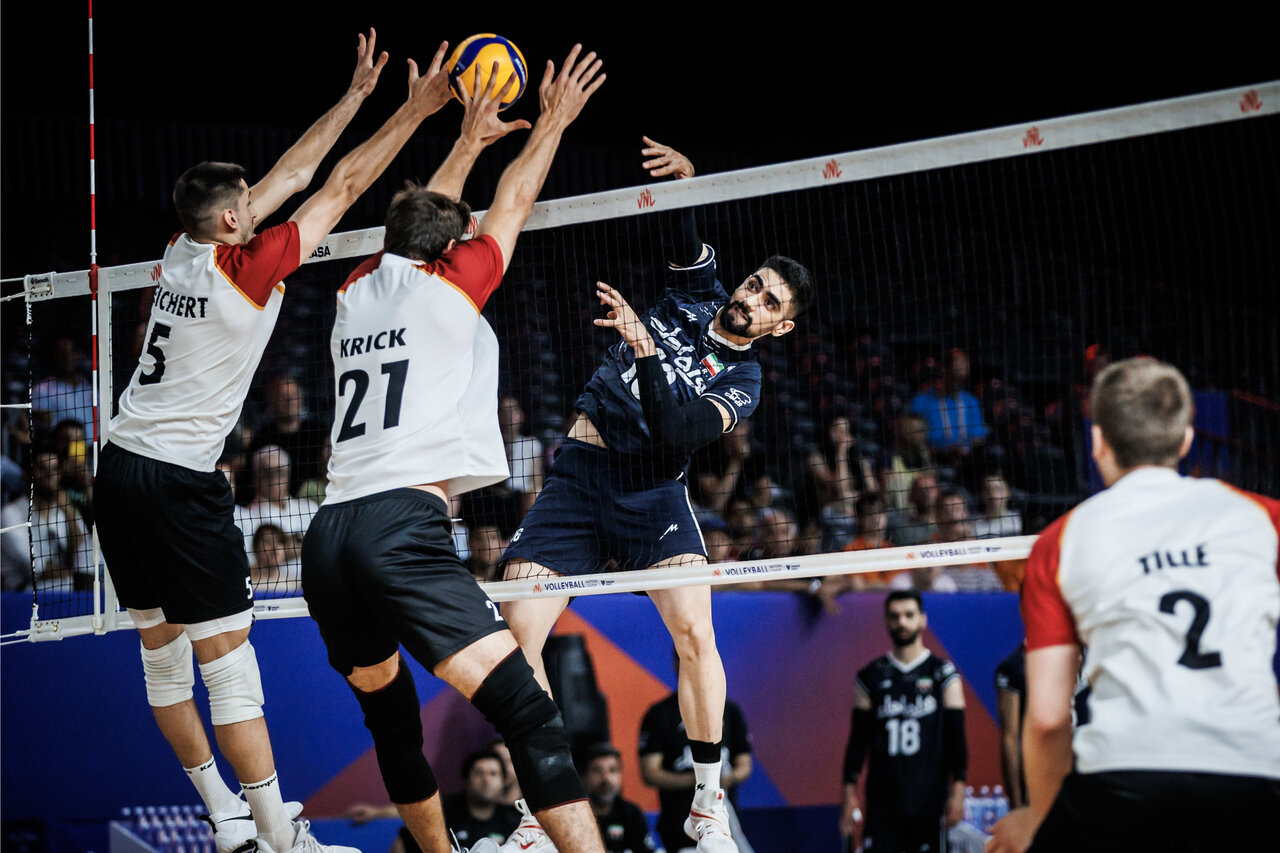 Iran overpower Germany in 2023 VNL