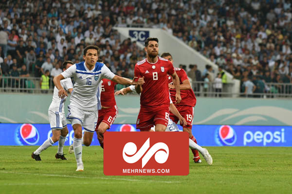 فیلم درگیری شدید بین بازیکنان ایران و ازبکستان در فینال کافا