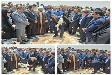 عملیات اجرایی خط انتقال گاز دشتک- نهبندان گلنگ زنی شد