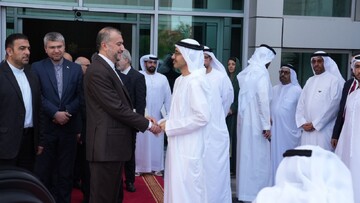 امیرعبداللهیان با وزیر امور خارجه امارات دیدار و گفتگو کرد