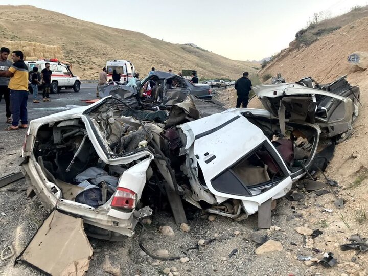 تصادف رانندگی در جاده نی‌ریز - سیرجان ۸ کشته و زخمی به همراه داشت