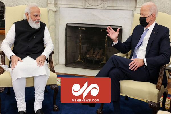 گاف‌ جدید بایدن در دیدار با نخست وزیر هند