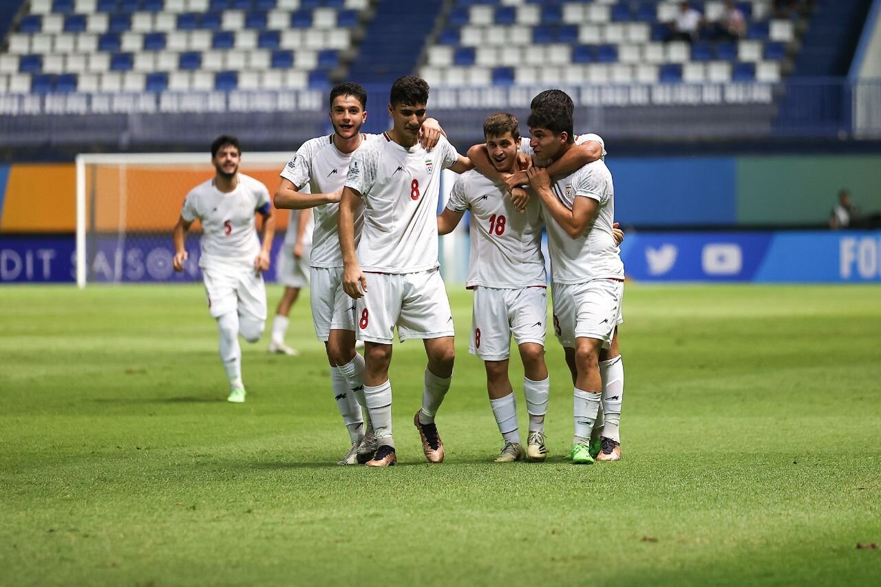 تمجید AFC از تیم فوتبال نوجوانان ایران بعد از شکست کره جنوبی