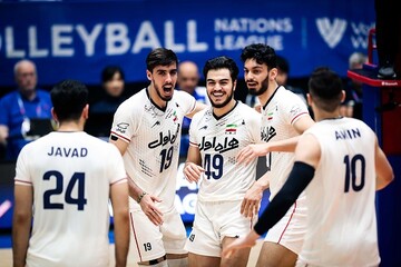 هلند ۱ - ایران ۱/ شکست ملی پوشان والیبال در ست دوم