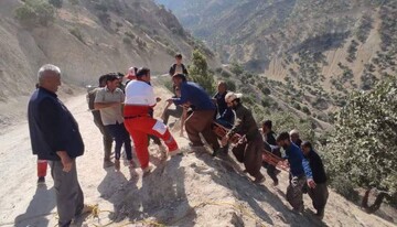 دو فوتی بر اثر سقوط پژو در دره «اردل»