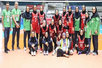 Iran women rank fifth at 2023 AVC Challenge Cup
