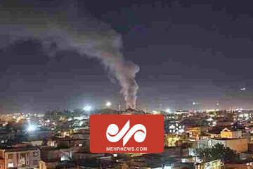 آتش‌سوزی در بازارچه امین‌ نقده بر اثر انفجار کپسول‌ گاز