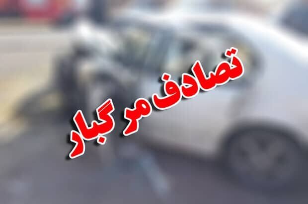 ۲ کشته در تصادف خودروهای سواری در محور خرمشهر به اهواز
