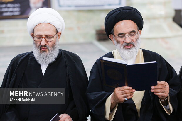 مراسم بزرگداشت ارتحال «حجت الاسلام و المسلمین آشتیانی»