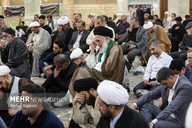 مراسم بزرگداشت ارتحال «حجت الاسلام و المسلمین آشتیانی»