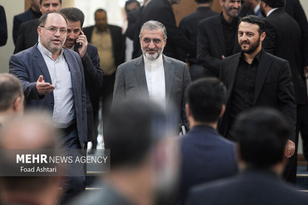  غلامحسین اسماعیلی رئیس دفتر رئیس‌جمهور  در مراسم گرامیداشت هفته قوه قضاییه حضور دارد