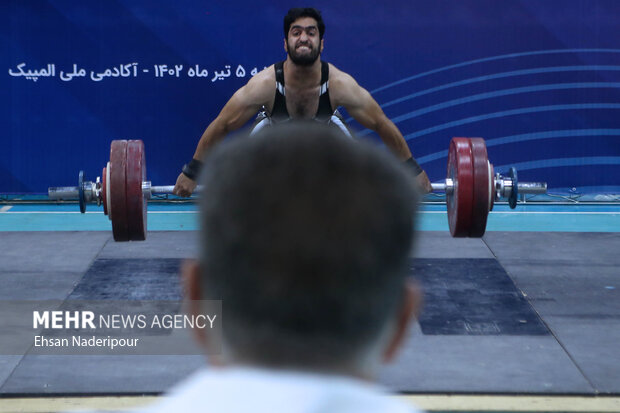 رکورد گیری تیم ملی وزنه برداری 10