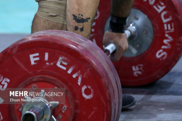 رکورد گیری تیم ملی وزنه برداری 11