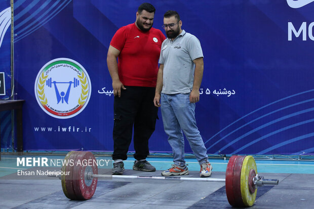 رکورد گیری تیم ملی وزنه برداری 18