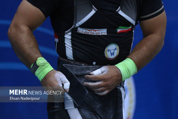 رکورد گیری تیم ملی وزنه برداری 7