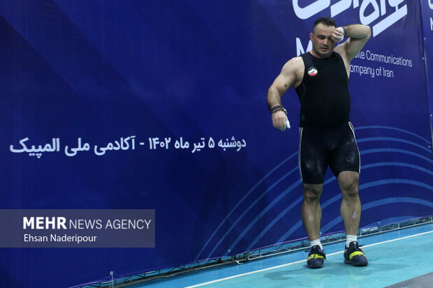 رکورد گیری تیم ملی وزنه برداری 28