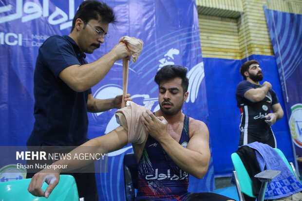 رکورد گیری تیم ملی وزنه برداری 24