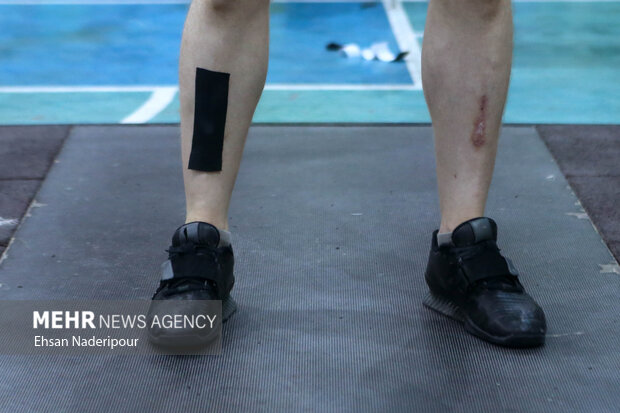 رکورد گیری تیم ملی وزنه برداری 25