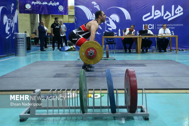 رکورد گیری تیم ملی وزنه برداری 9