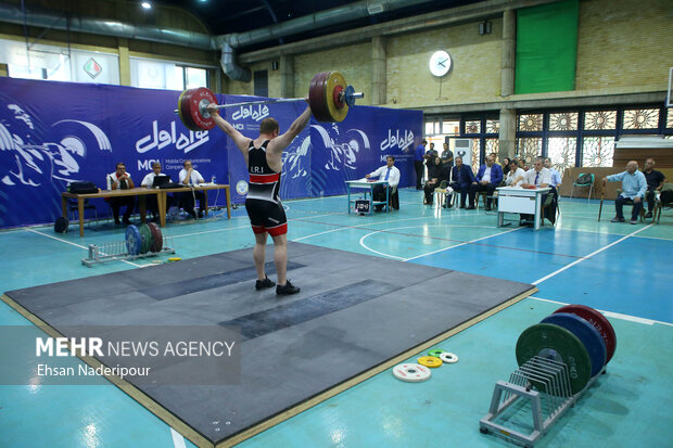 رکورد گیری تیم ملی وزنه برداری 26