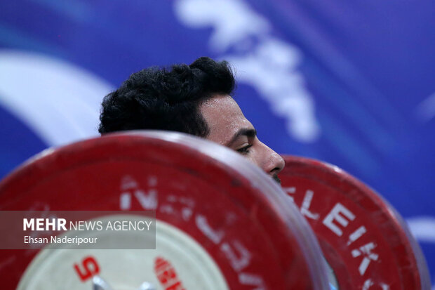 رکورد گیری تیم ملی وزنه برداری