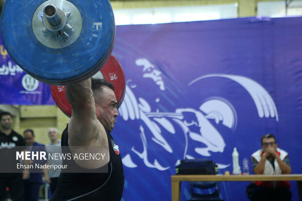 رکورد گیری تیم ملی وزنه برداری 27