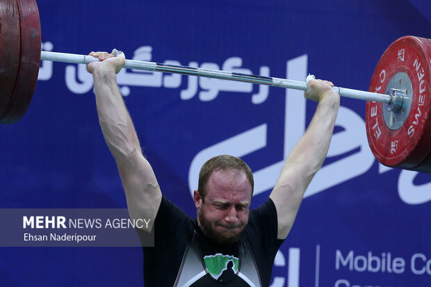 رکورد گیری تیم ملی وزنه برداری 30