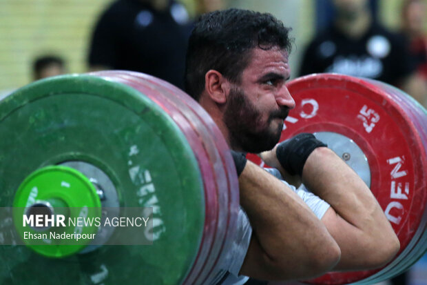 رکورد گیری تیم ملی وزنه برداری 29