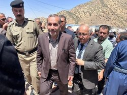 افتتاح معبر "شوشمي" الحدودي بین ایران و اقلیم کردستان