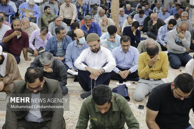 مراسم دعای عرفه در بوشهر