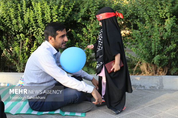 مراسم دعای عرفه امام حسین (ع) بعد از ظهر امروز چهارشنبه ۷ تیرماه ۱۴۰۲ با حضور اقشار مختلف مردم در دانشگاه تهران برگزار شد