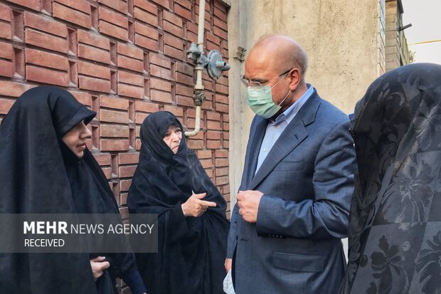 حضور رئیس مجلس در مراسم پرفیض دعای عرفه در حسینیه هدایت تهران 6